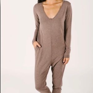 NWOT Smash and Tess Chai Latte Friday Romper